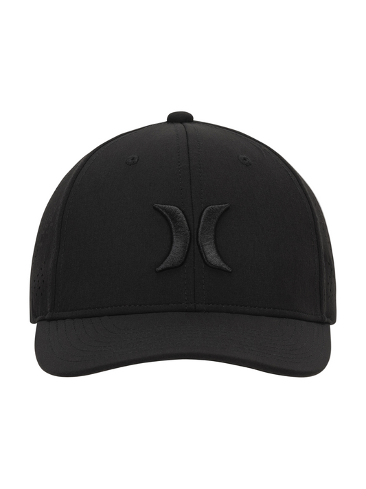 Phantom Stretch Fit Hat in Black