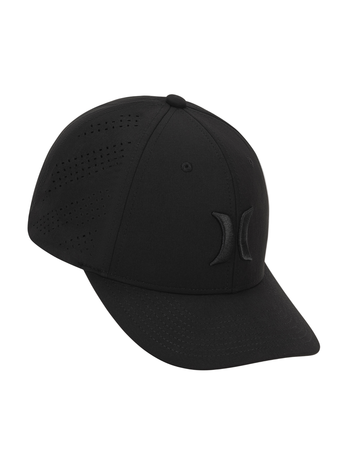 Phantom Stretch Fit Hat in Black