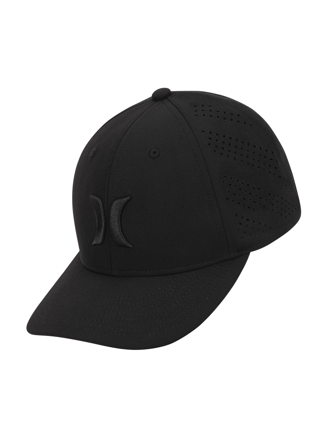 Phantom Stretch Fit Hat in Black