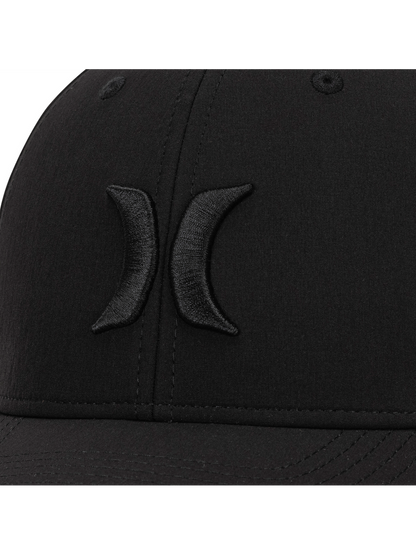 Phantom Stretch Fit Hat in Black