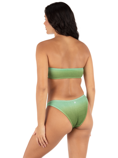 Ombre Scrunch Moderate Bottom in Kelp Ombre