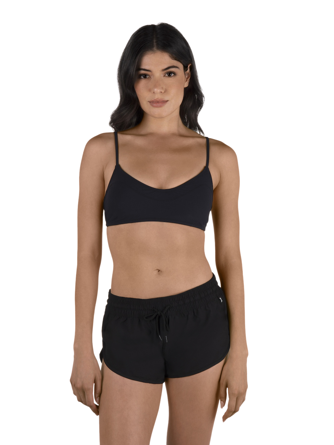 Phantom Solid 2.5" Boardshort in Black