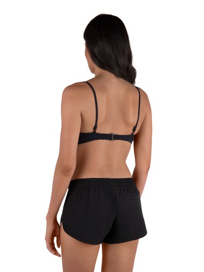Phantom Solid 2.5" Boardshort in Black