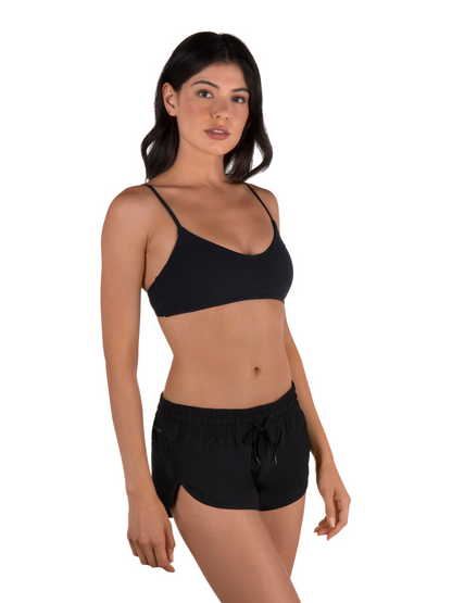 Phantom Solid 2.5" Boardshort in Black