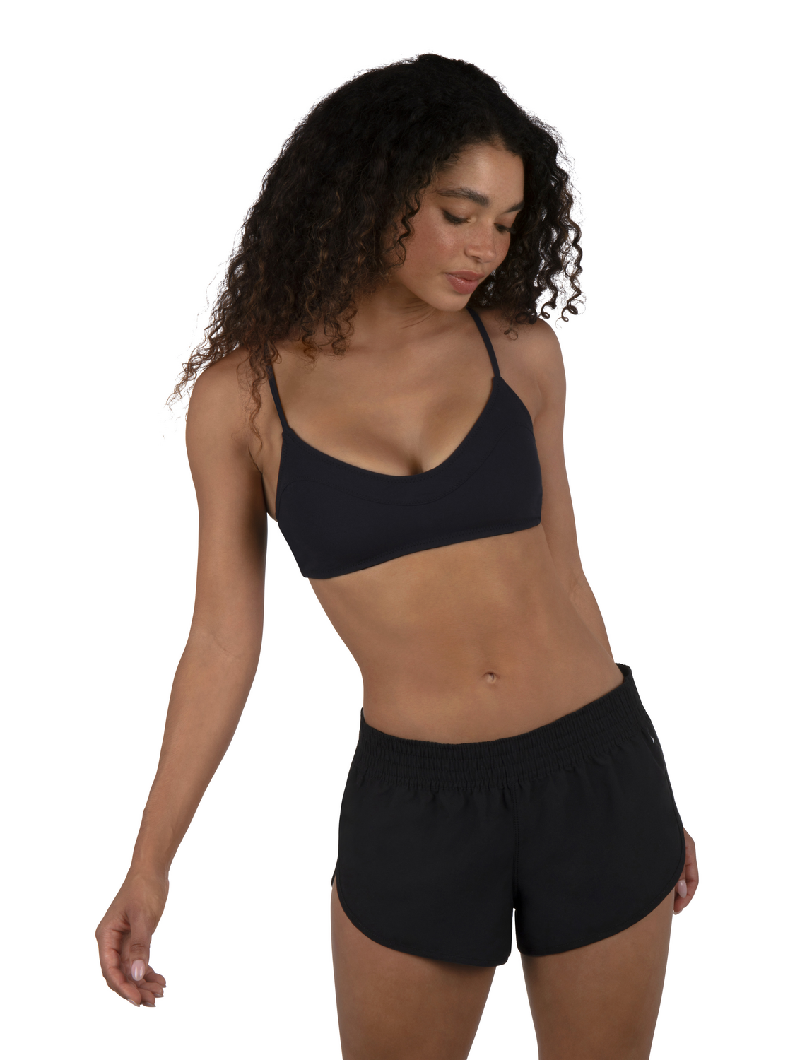 Beachrider 2.5" Boardshort in Black
