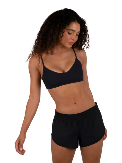 Beachrider 2.5" Boardshort in Black