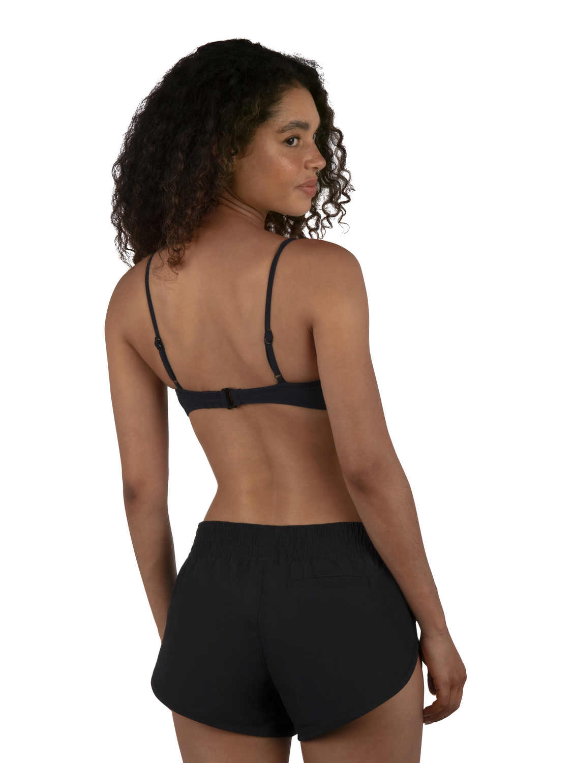 Beachrider 2.5" Boardshort in Black