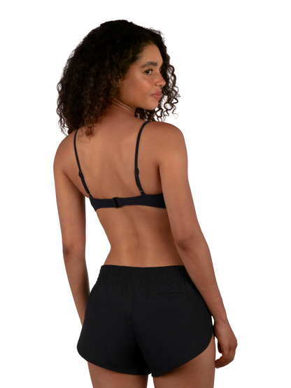 Beachrider 2.5" Boardshort in Black