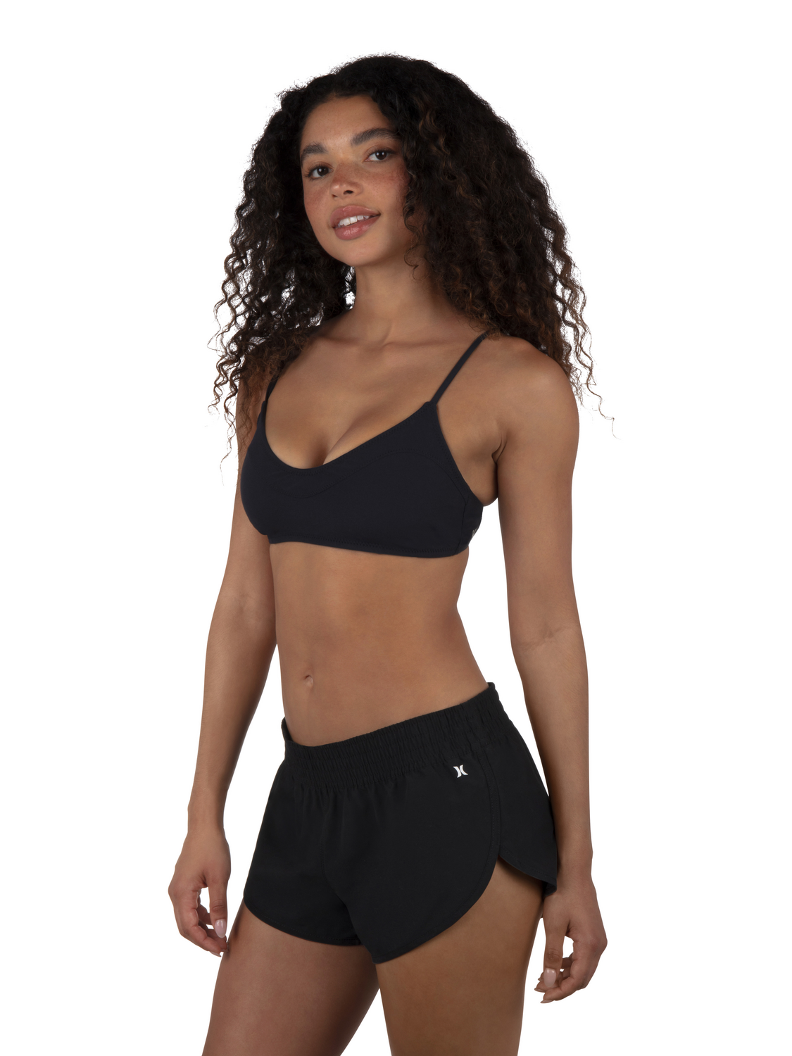 Beachrider 2.5" Boardshort in Black