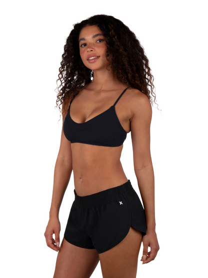 Beachrider 2.5" Boardshort in Black