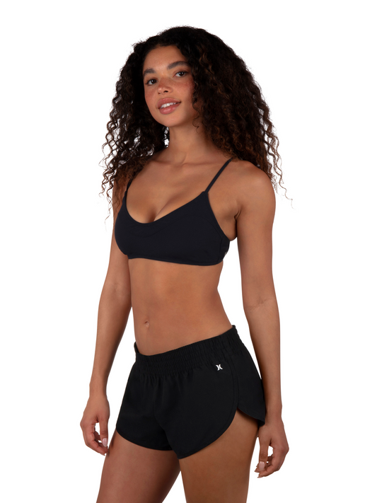 Beachrider 2.5" Boardshort in Black