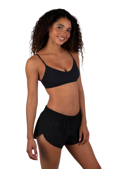 Beachrider 2.5" Boardshort in Black