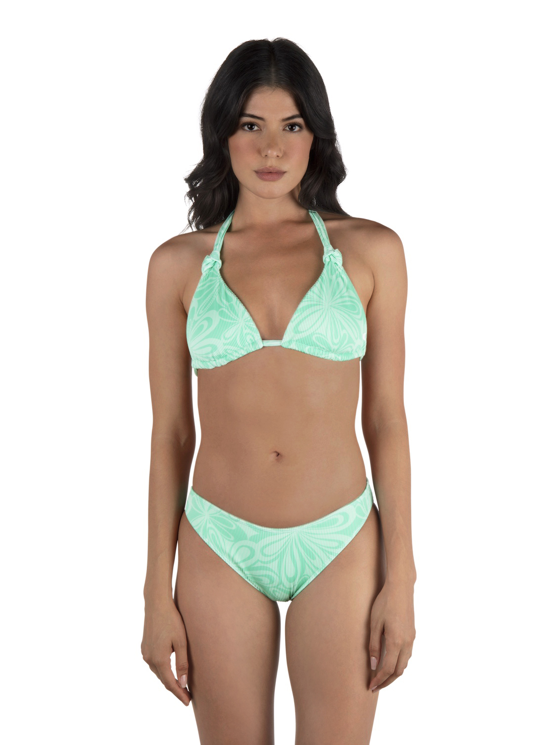Daisy Burst Moderate Bottom in Bright Seaspray