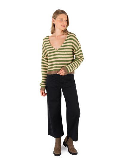 Campfire Sweater in KALE