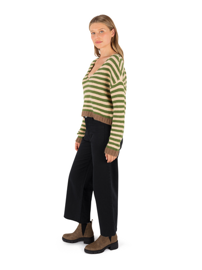 Campfire Sweater in KALE