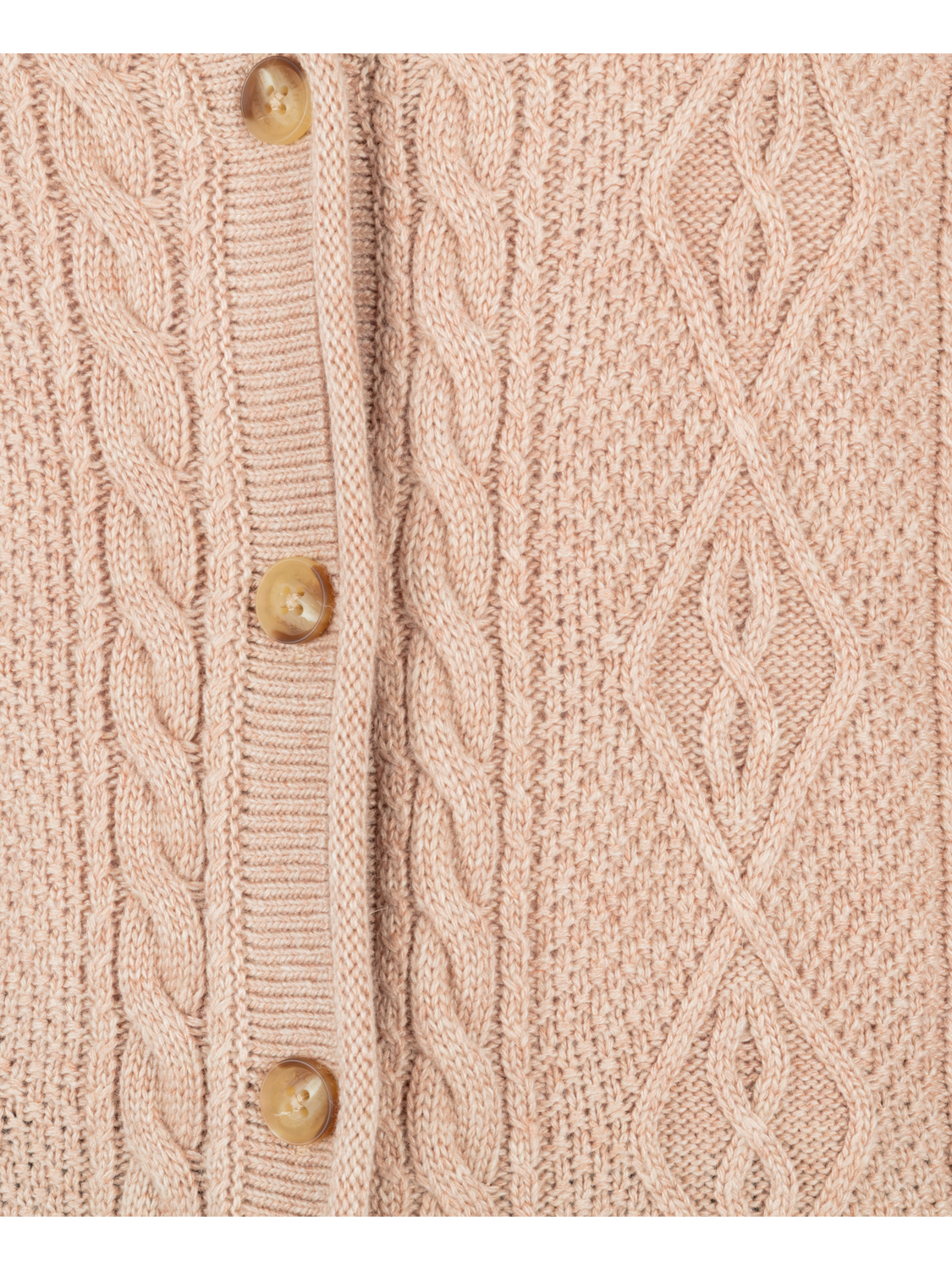 New Roads Cardigan in HEATHER OATMEAL