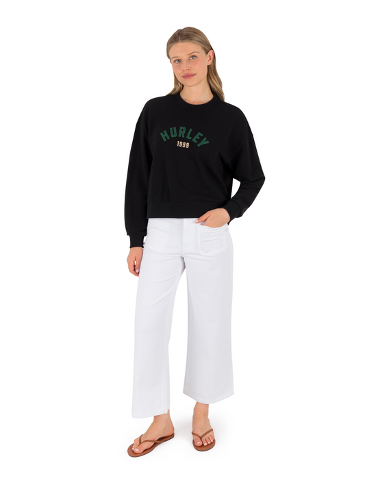 Worthy Boxy Crew in BLACK