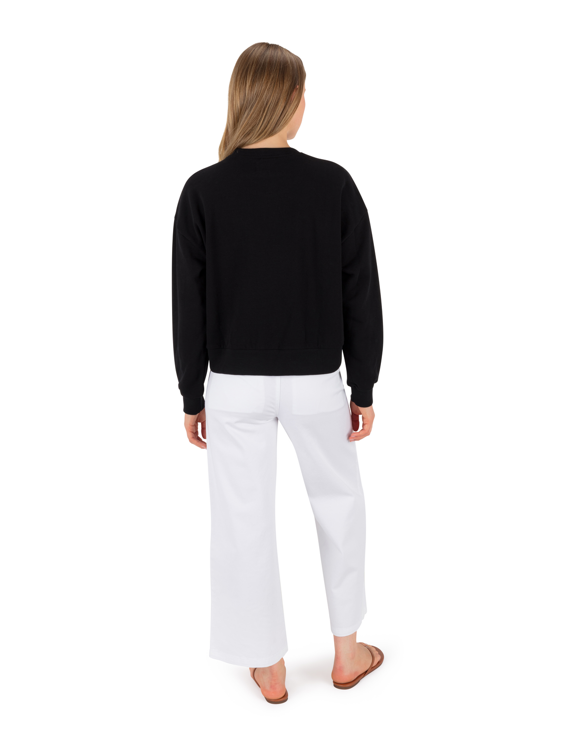 Worthy Boxy Crew in BLACK