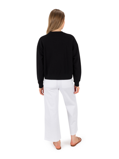 Worthy Boxy Crew in BLACK