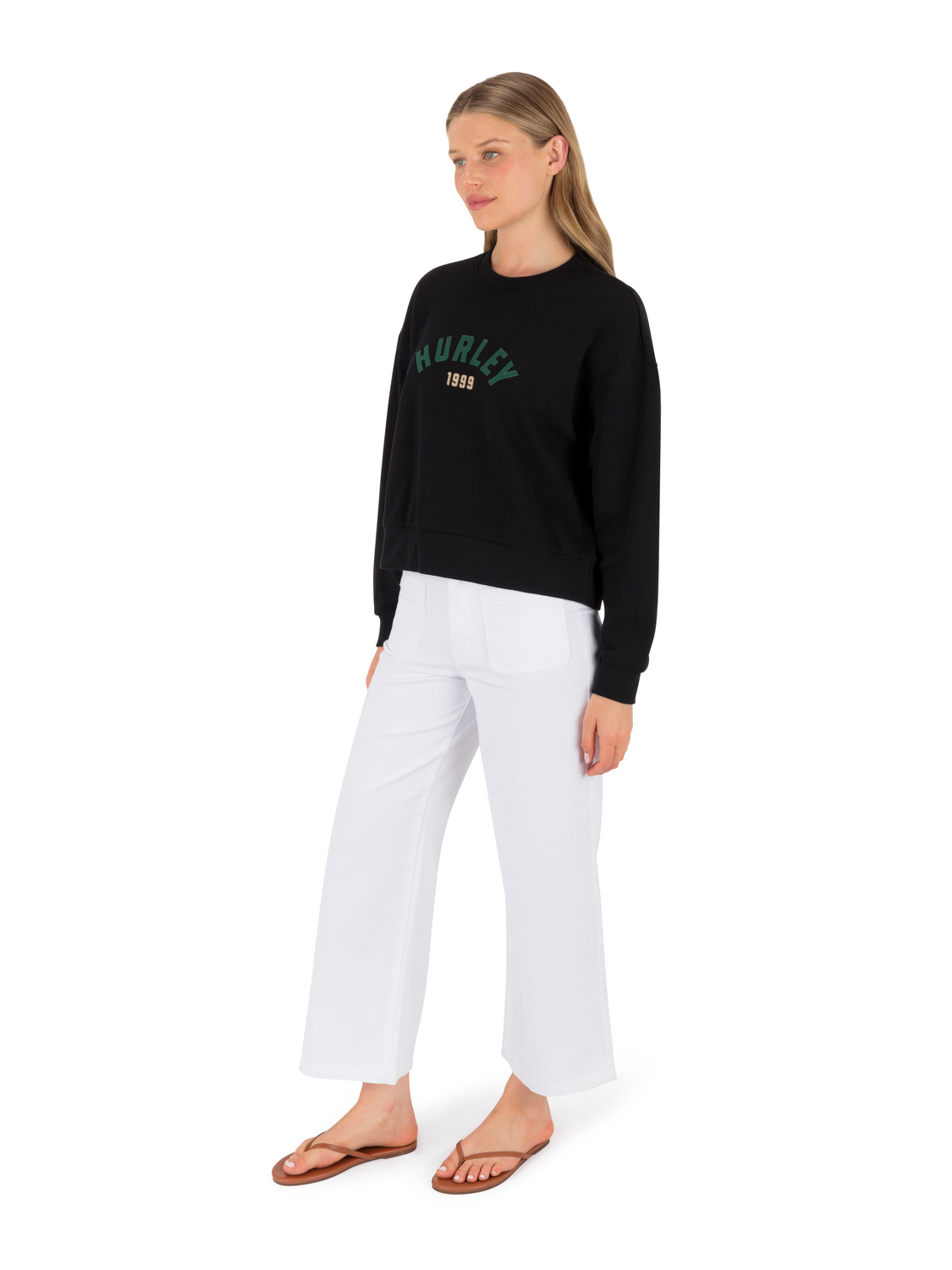 Worthy Boxy Crew in BLACK