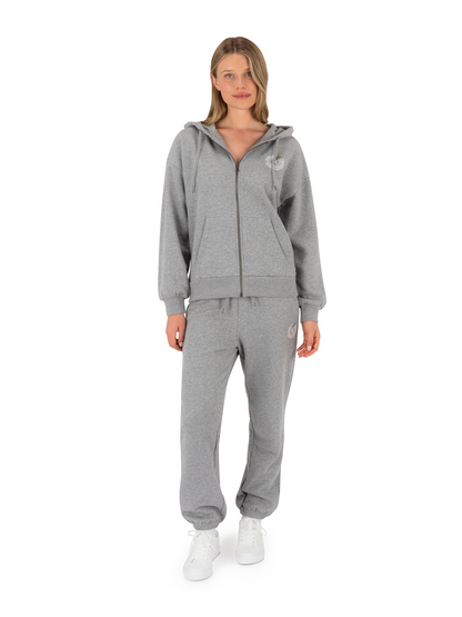 Solamar Zip Hoodie in GREY HEATHER