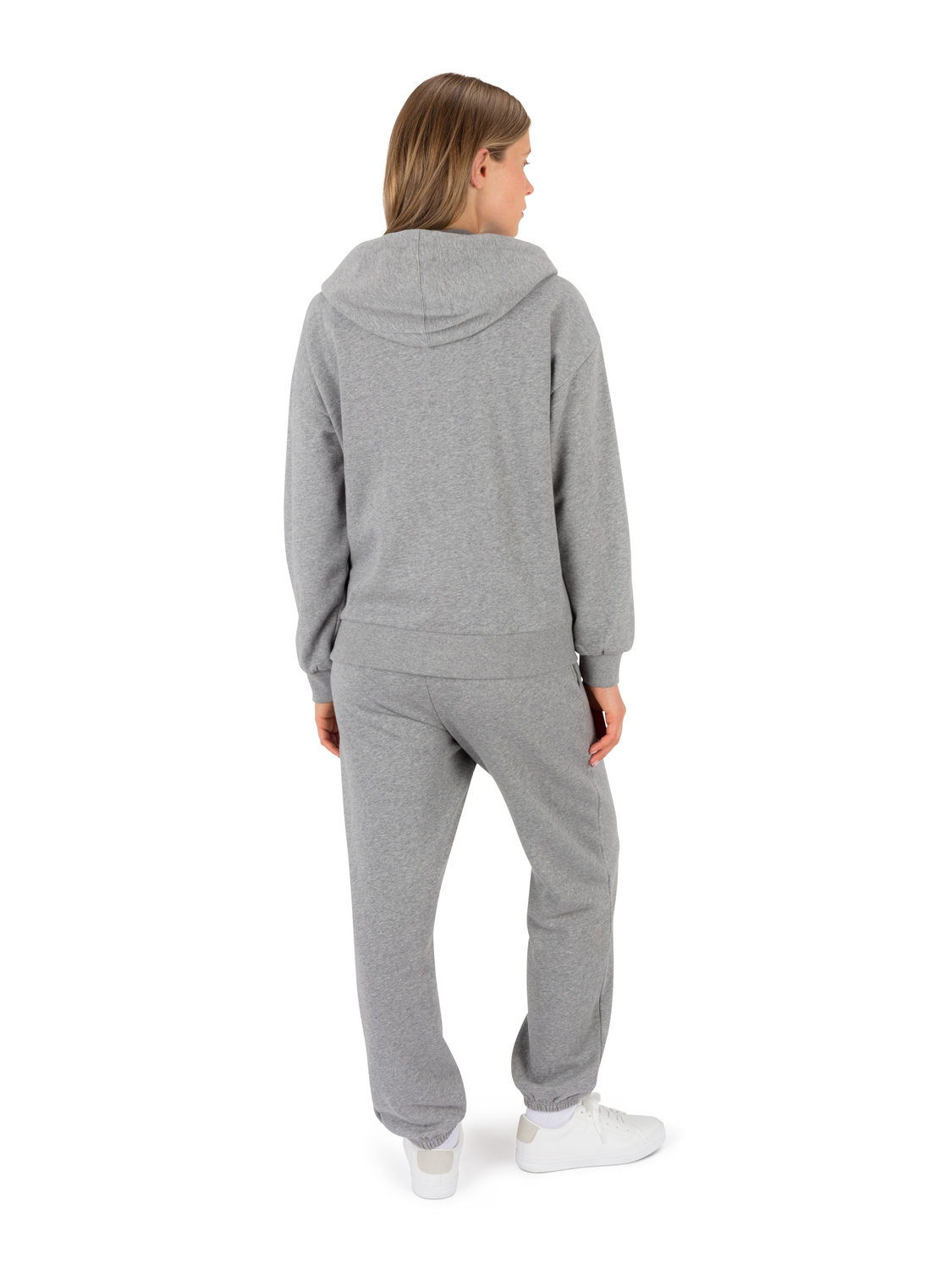 Solamar Zip Hoodie in GREY HEATHER