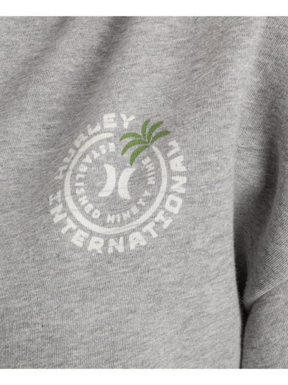 Solamar Zip Hoodie in GREY HEATHER