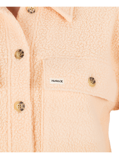 Pit Stop Polar Fleece Jacket in SANDY