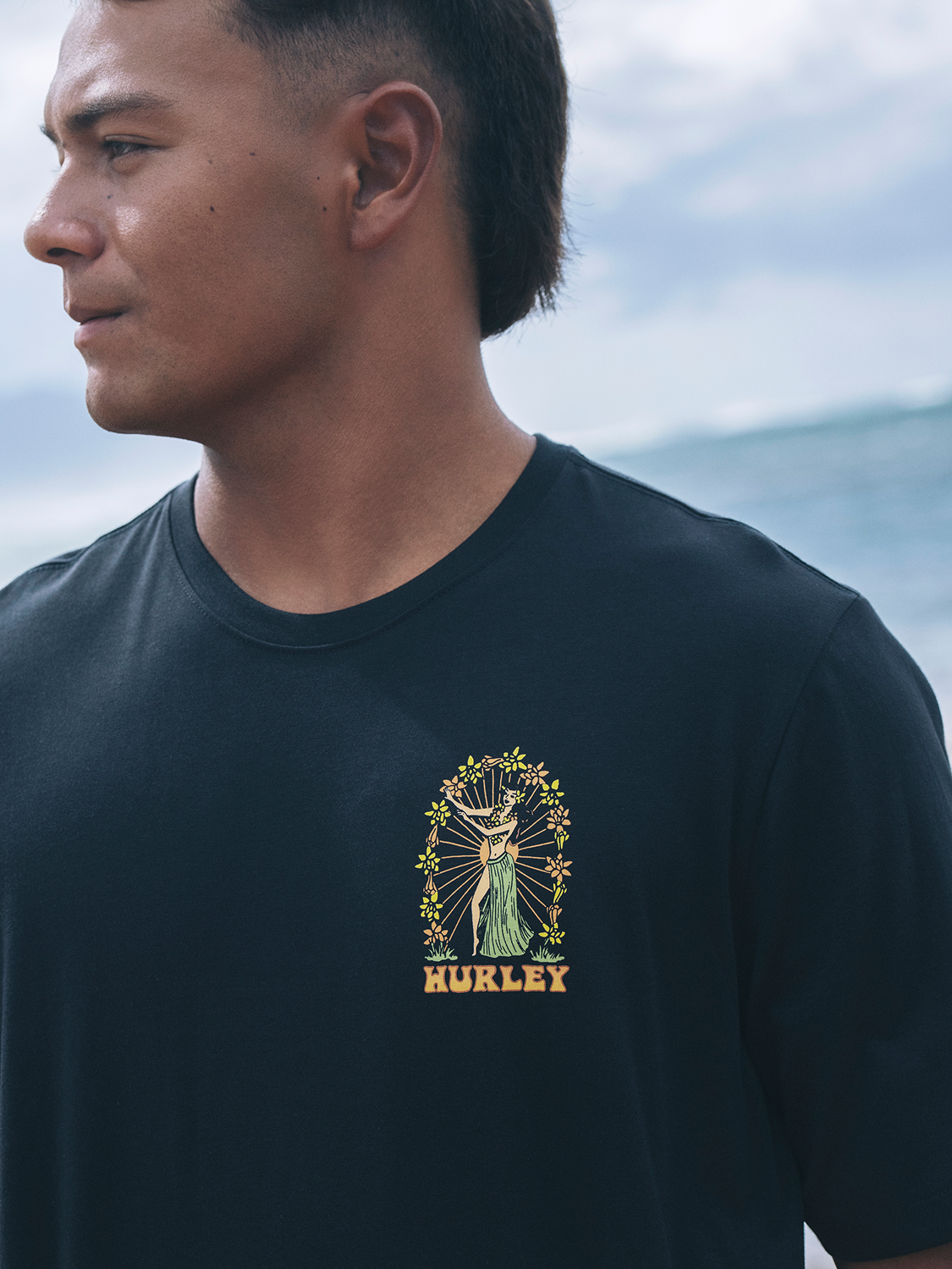 Island Time Short Sleeve in Black