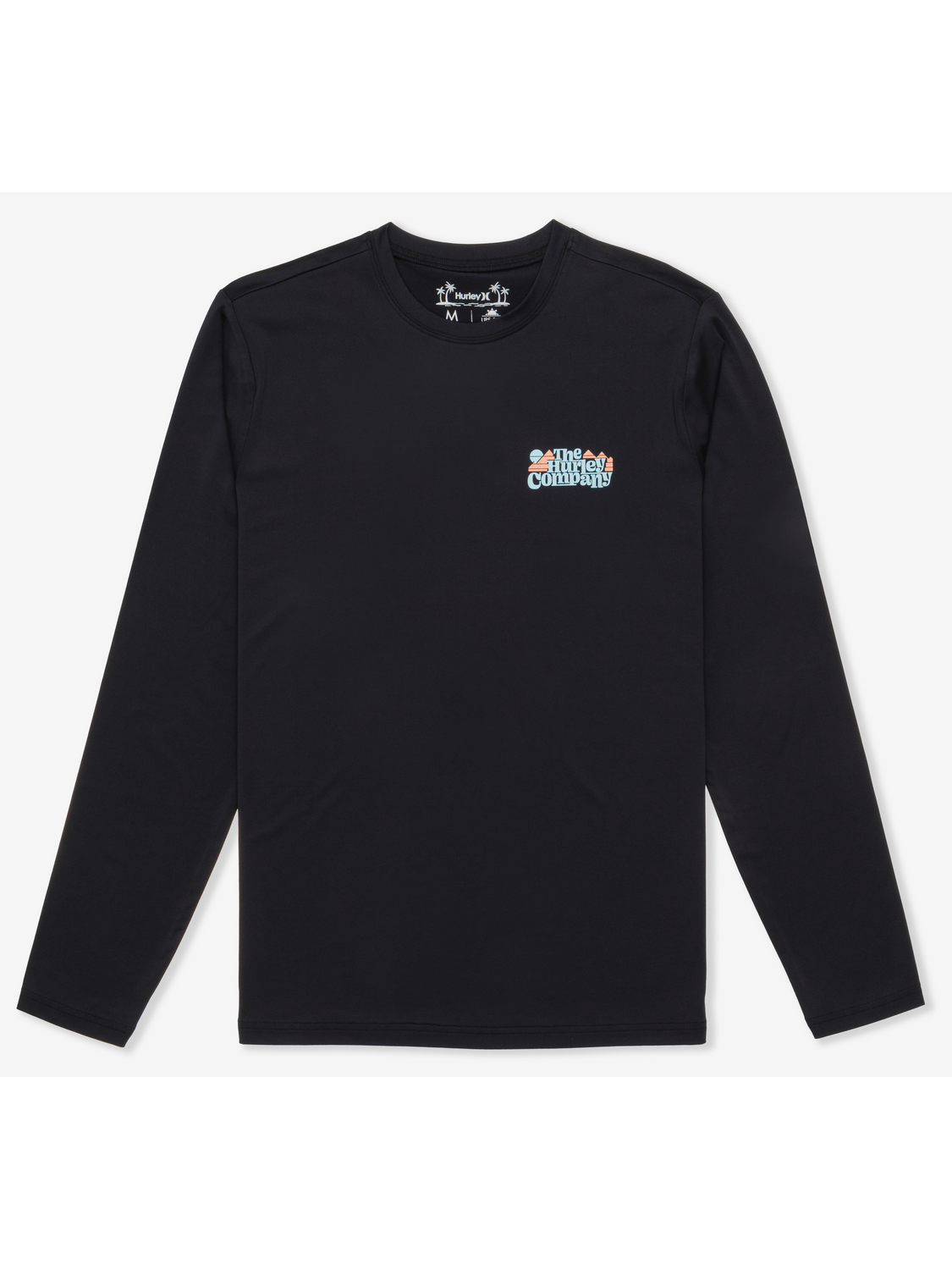 Hybrid UPF Long Sleeve in BLACK