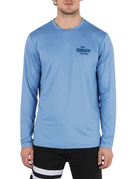 Hybrid UPF Long Sleeve in LIGHT BLUE