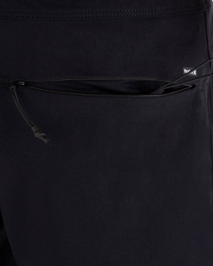 Phantom+ Block Party Renegade Boardshorts 18" in Black