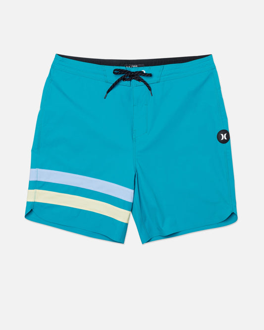Phantom Block Party Renegade Boardshort 18" in Total Turquoise