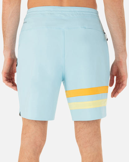 Phantom Block Party Renegade Boardshort 18" in Sea Haze