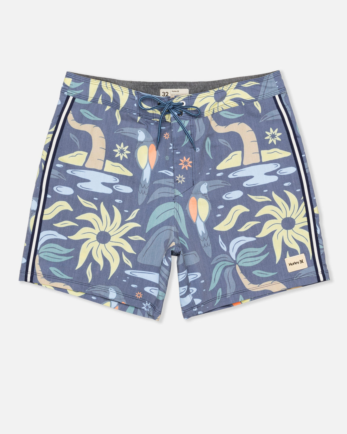 Phantom Naturals Sessions Boardshort 16" in Submarine