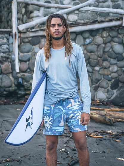 Phantom Naturals Sessions Boardshort 16" in Submarine