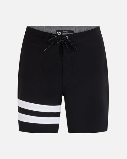 Block Party Boardshort 18" in Black