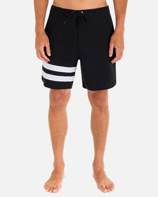 Block Party Boardshort 18" in Black