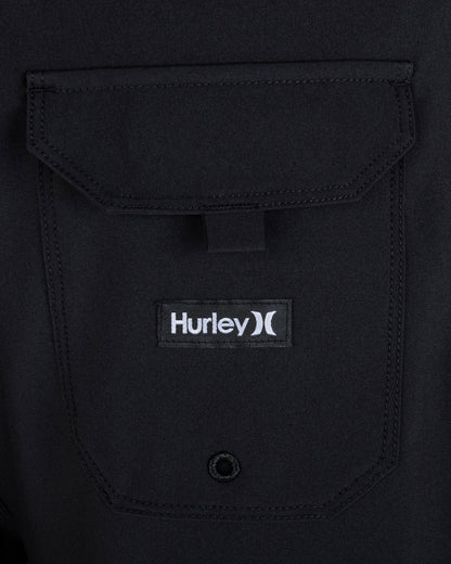 Block Party Boardshort 18" in Black