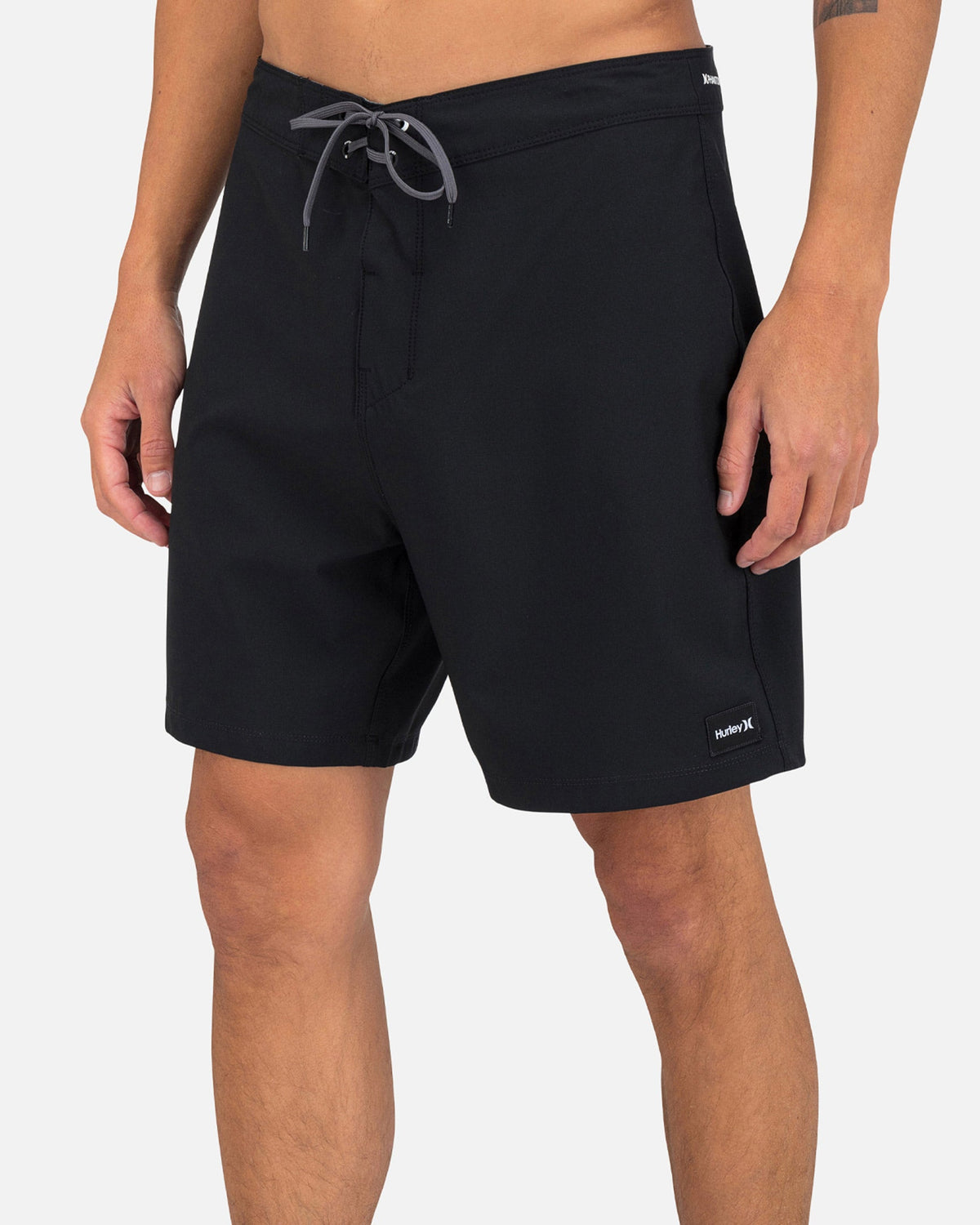 Phantom-Eco One And Only Solid 18" Boardshort in Black