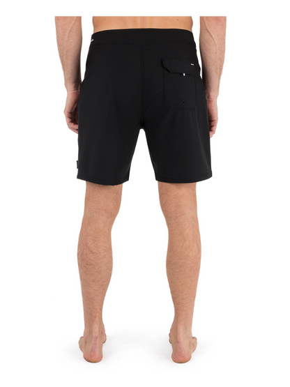 Phantom-Eco One And Only Solid 18" Boardshort in Black
