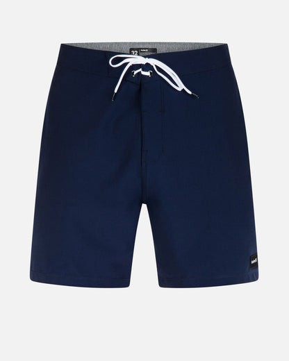 PHANTOM-ECO ONE AND ONLY SOLID 18" BOARDSHORT in Obsidian