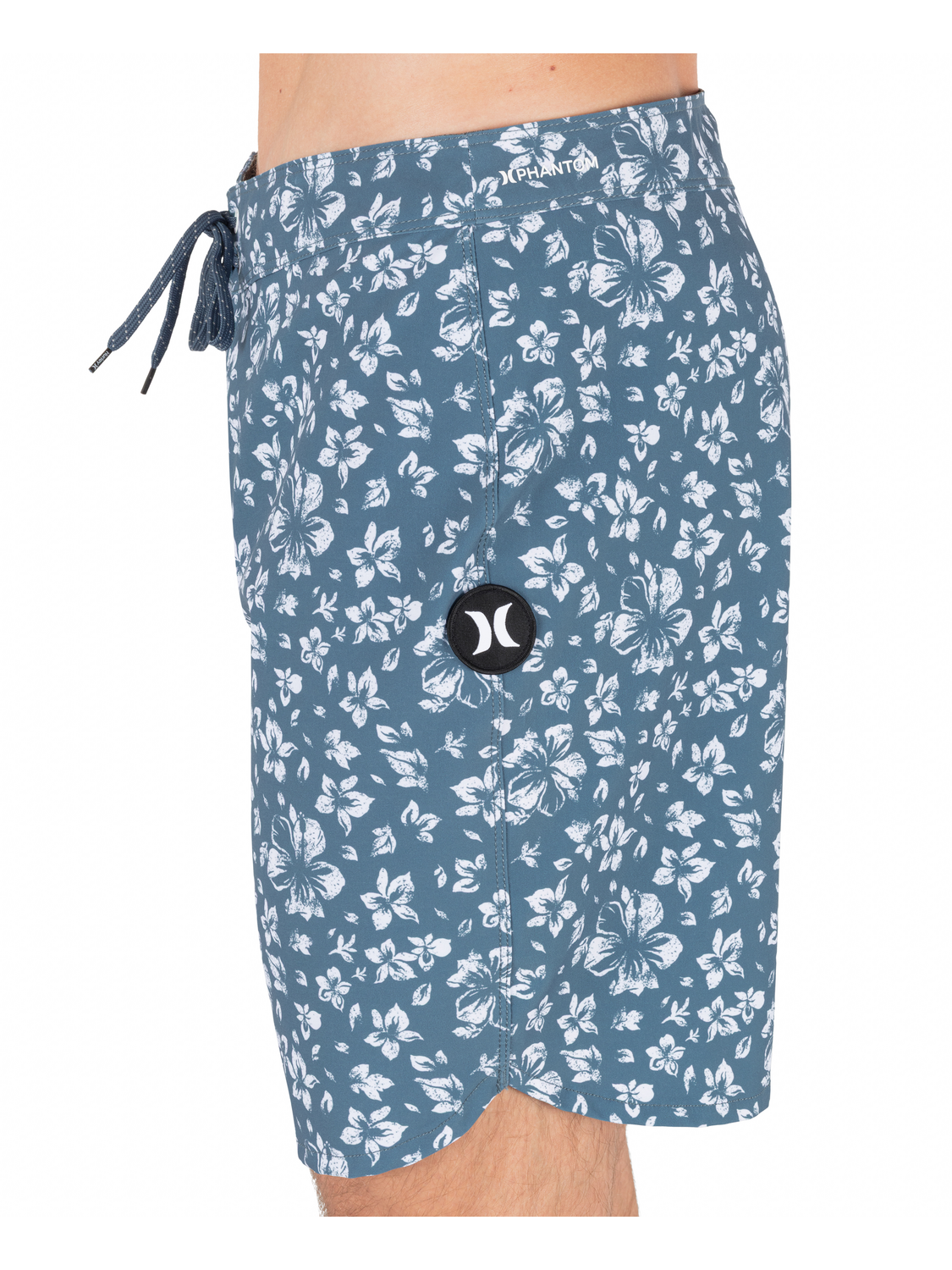 Phantom Eco Block Party 18" Boardshort in Grey Teal