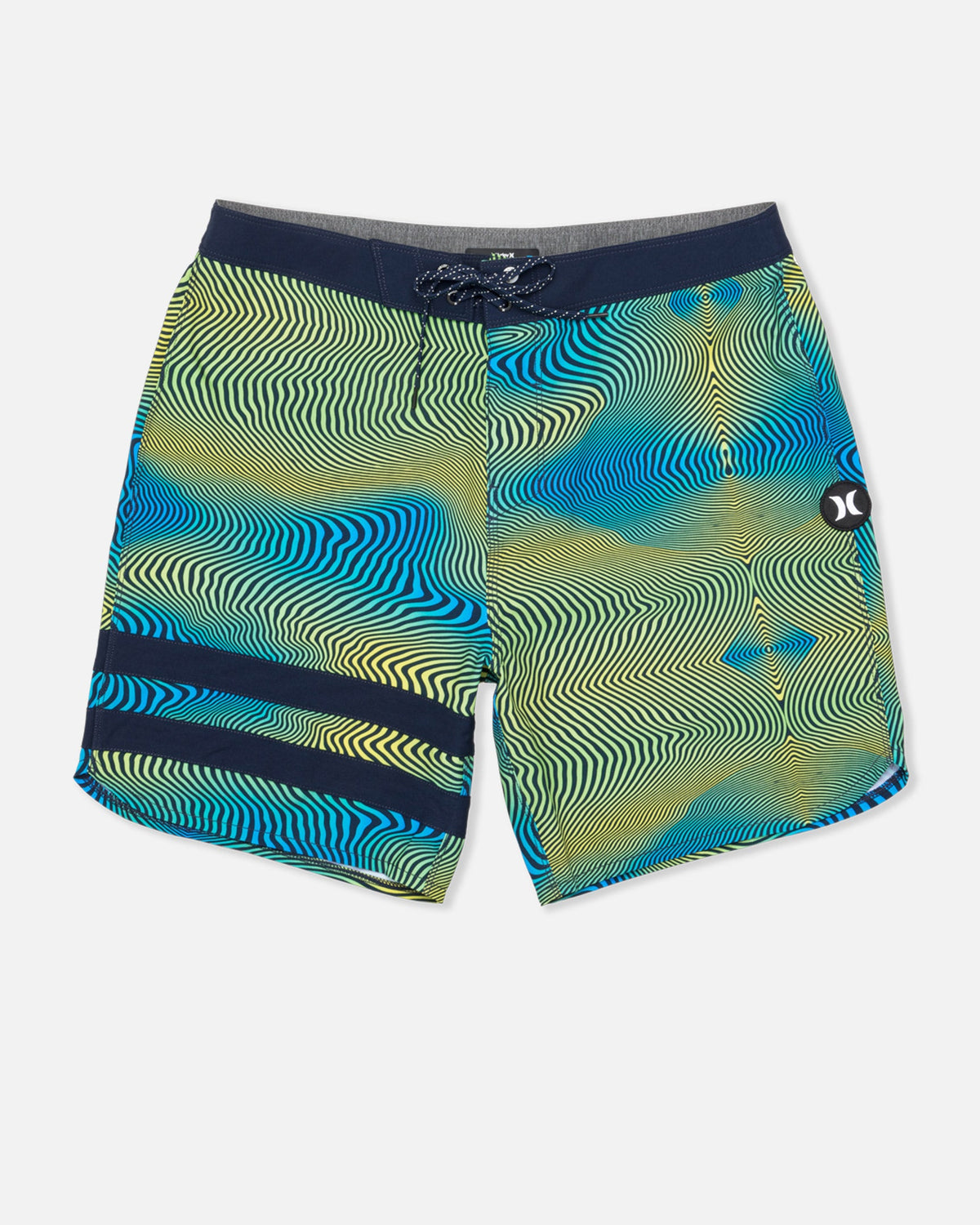Phantom Eco Block Party Boardshort 18" in Armored Navy