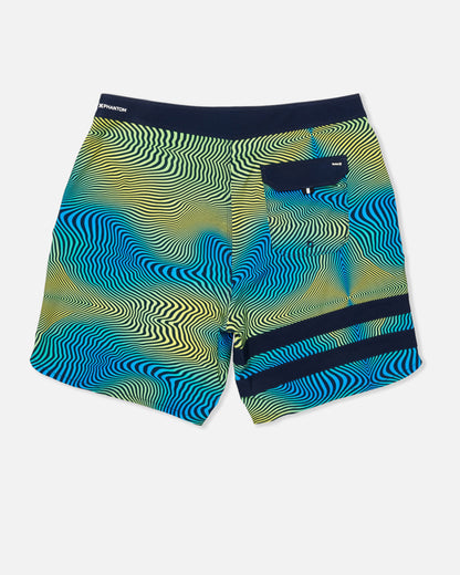 Phantom Eco Block Party Boardshort 18" in Armored Navy