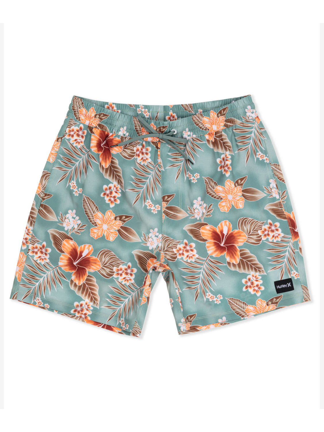 Cannonball Volley 17" Boardshort in Cilantro