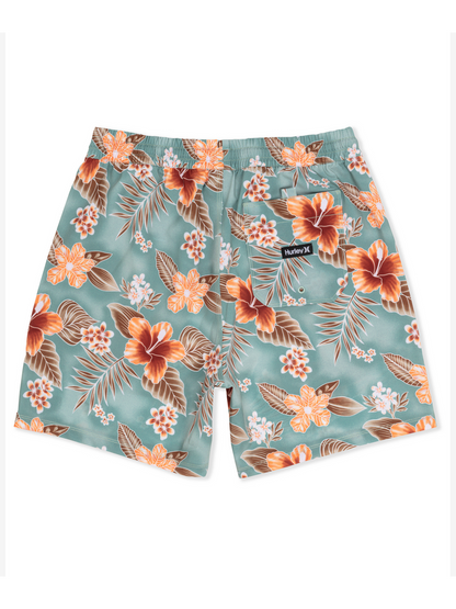 Cannonball Volley 17" Boardshort in Cilantro