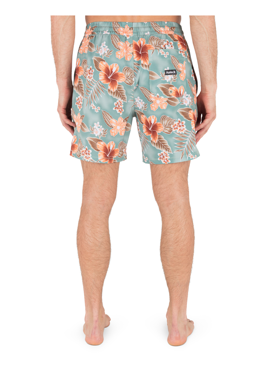 Cannonball Volley 17" Boardshort in Cilantro