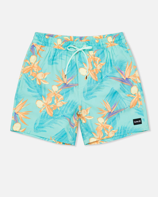 Cannonball Volley Boardshort 17" in Tropical Mist 2