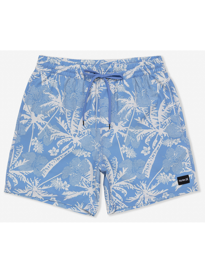 Cannonball Volley Boardshort 17" in AQUIFER